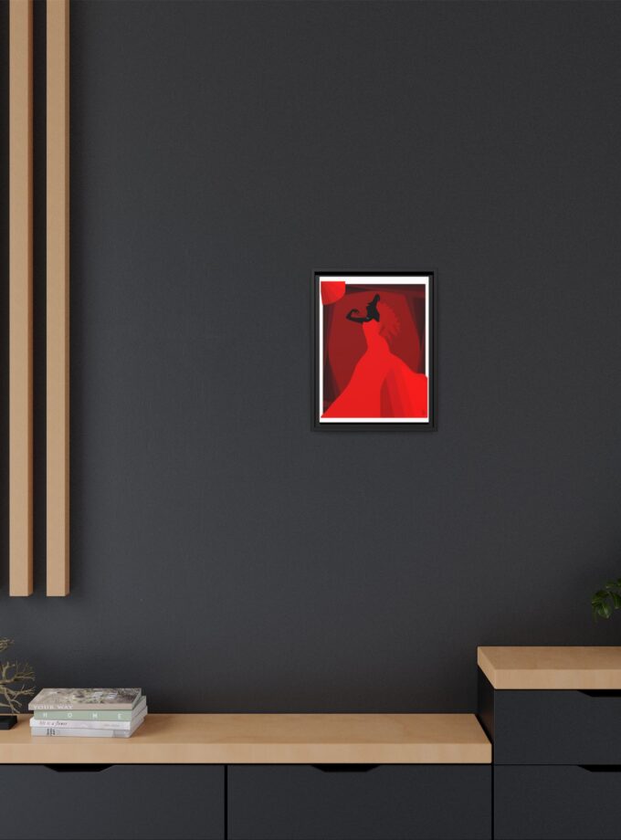 Teatrica Canvas, Framed