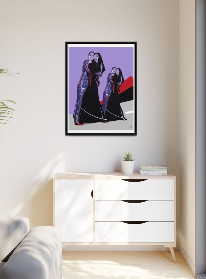 It Takes Two Canvas, Framed