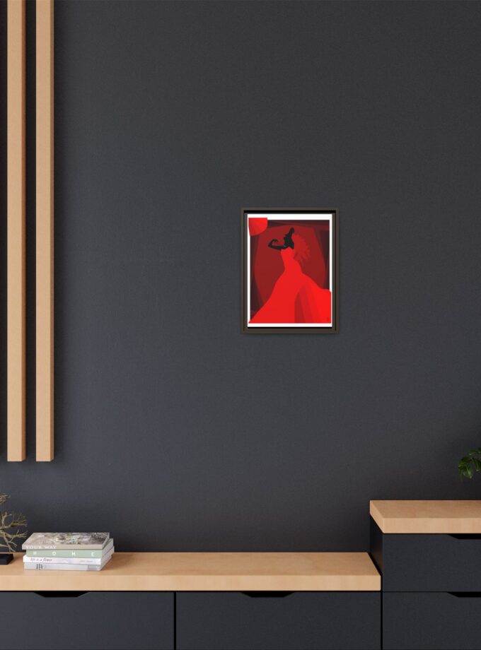 Teatrica Canvas, Framed