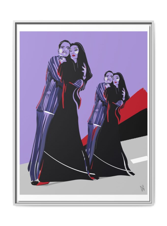 It Takes Two Canvas, Framed