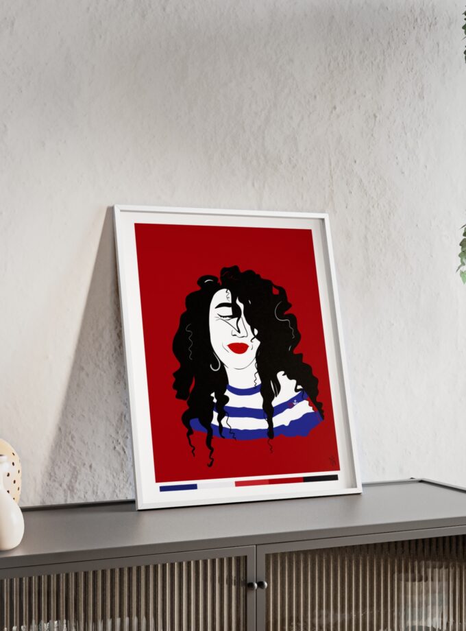 Little Sailor Poster, Framed