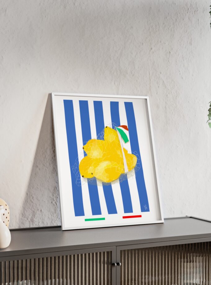 When Life Gives You Lemons Poster, Framed