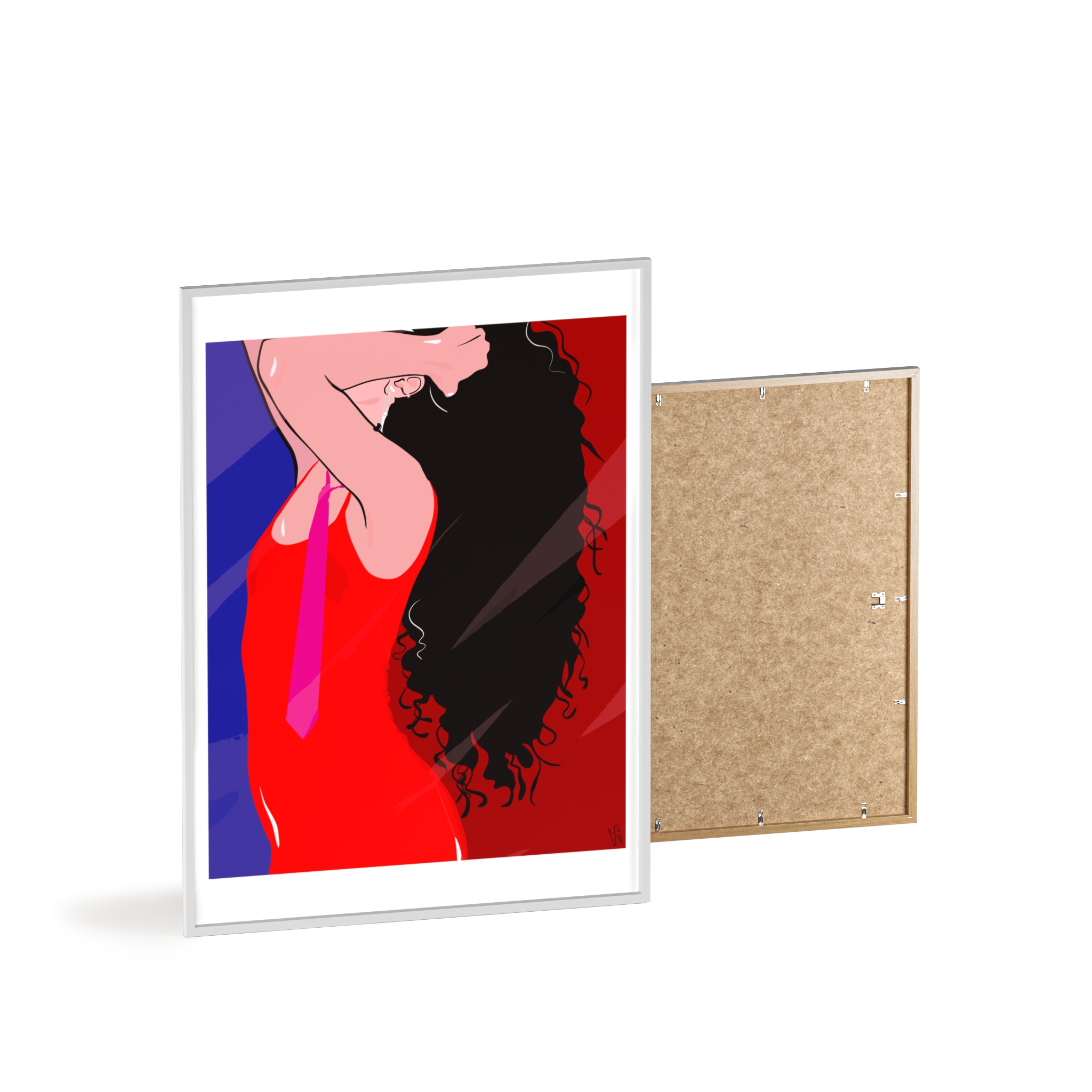 Dirty Mirror Poster, Framed - Image 30