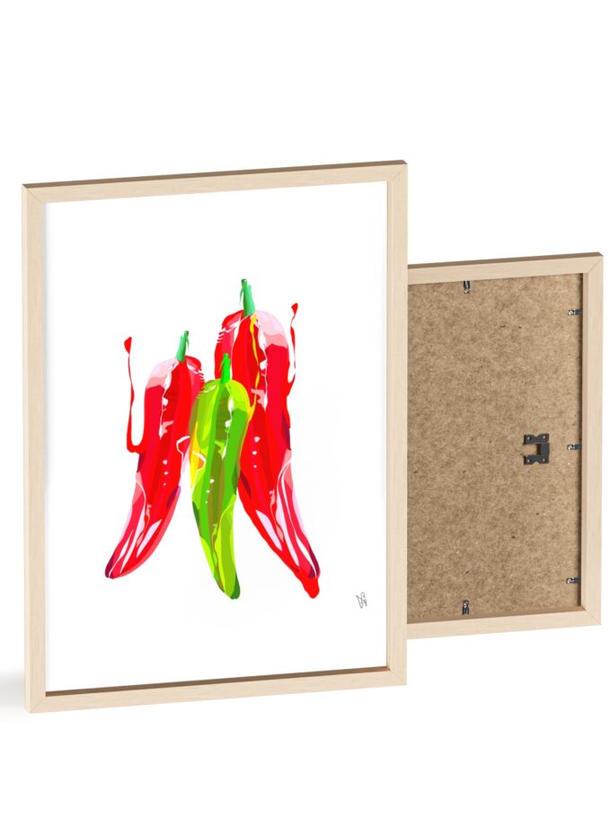 You Are Fire Poster, Framed