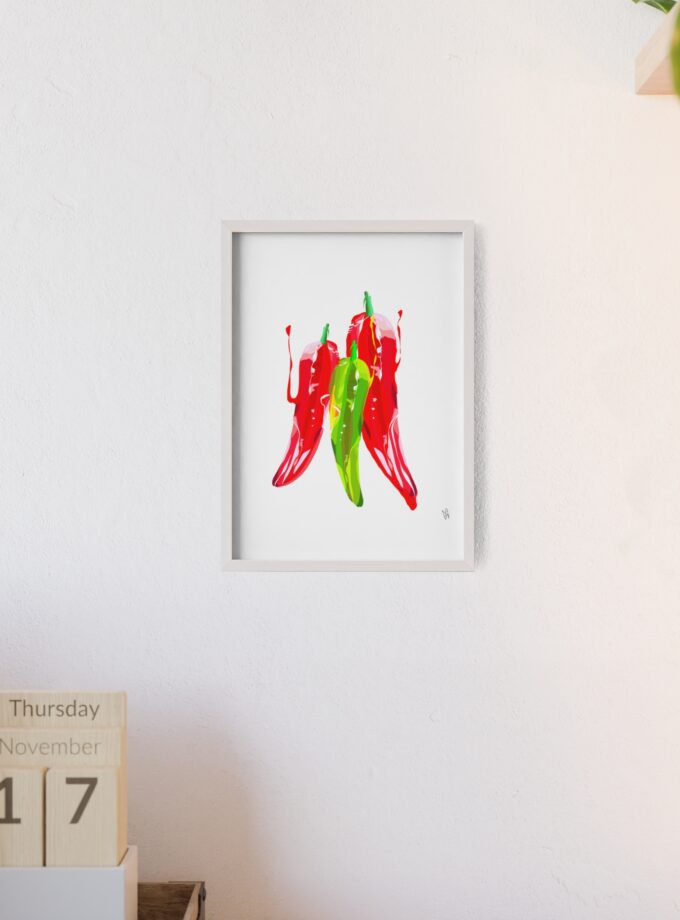 You Are Fire Poster, Framed