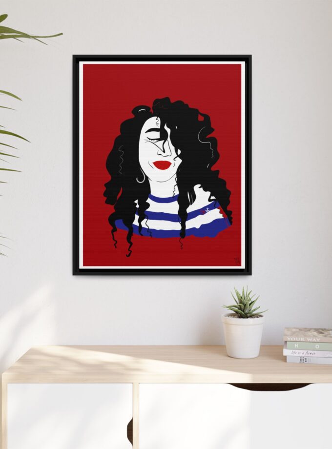 Little Sailor Canvas, Framed