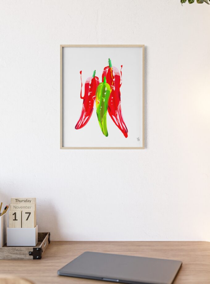 You Are Fire Poster, Framed