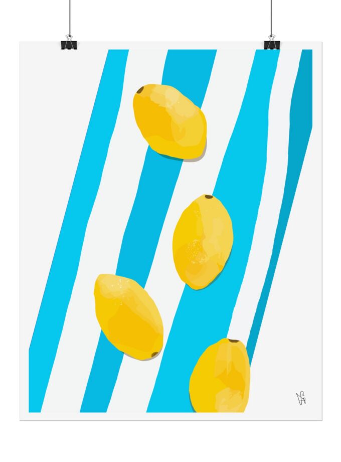 Lemon Water Poster