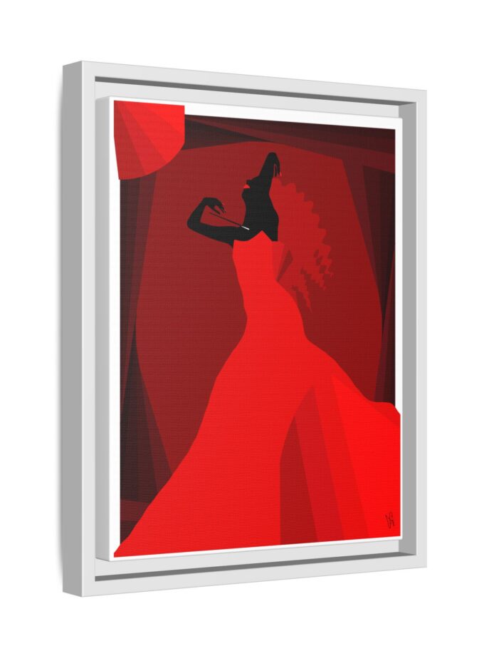 Teatrica Canvas, Framed