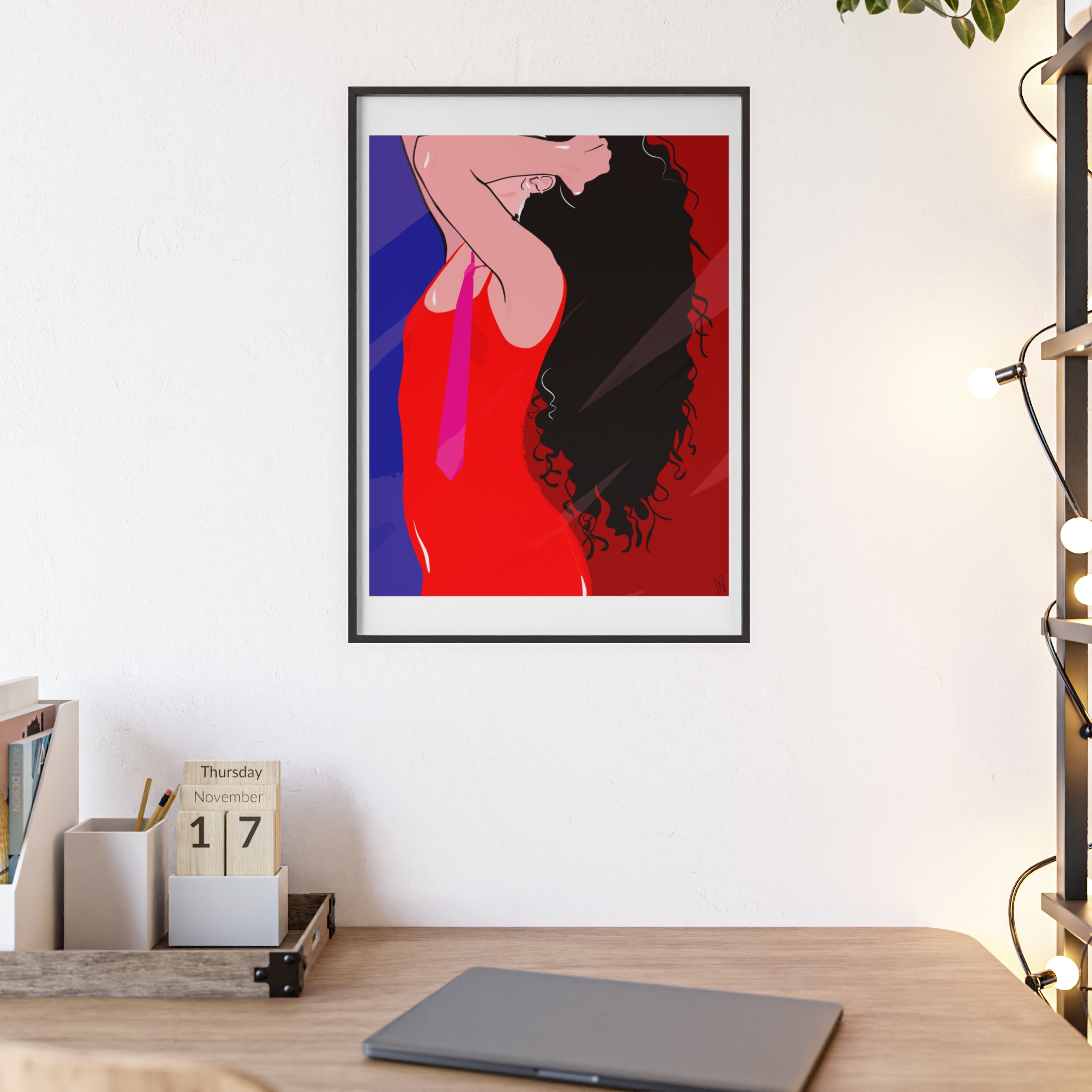 Dirty Mirror Poster, Framed - Image 24