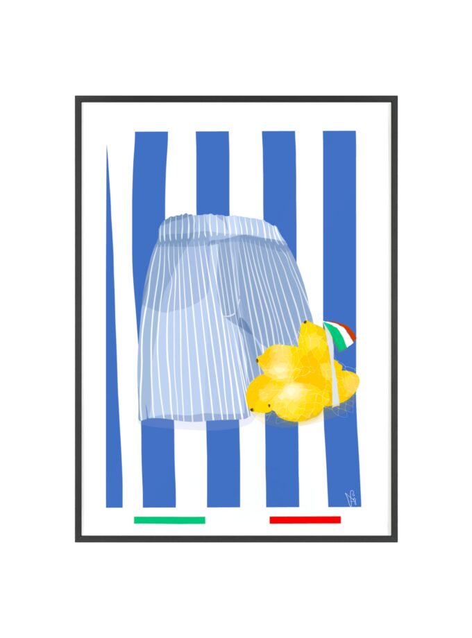 My Favorite Shorts Poster, Framed