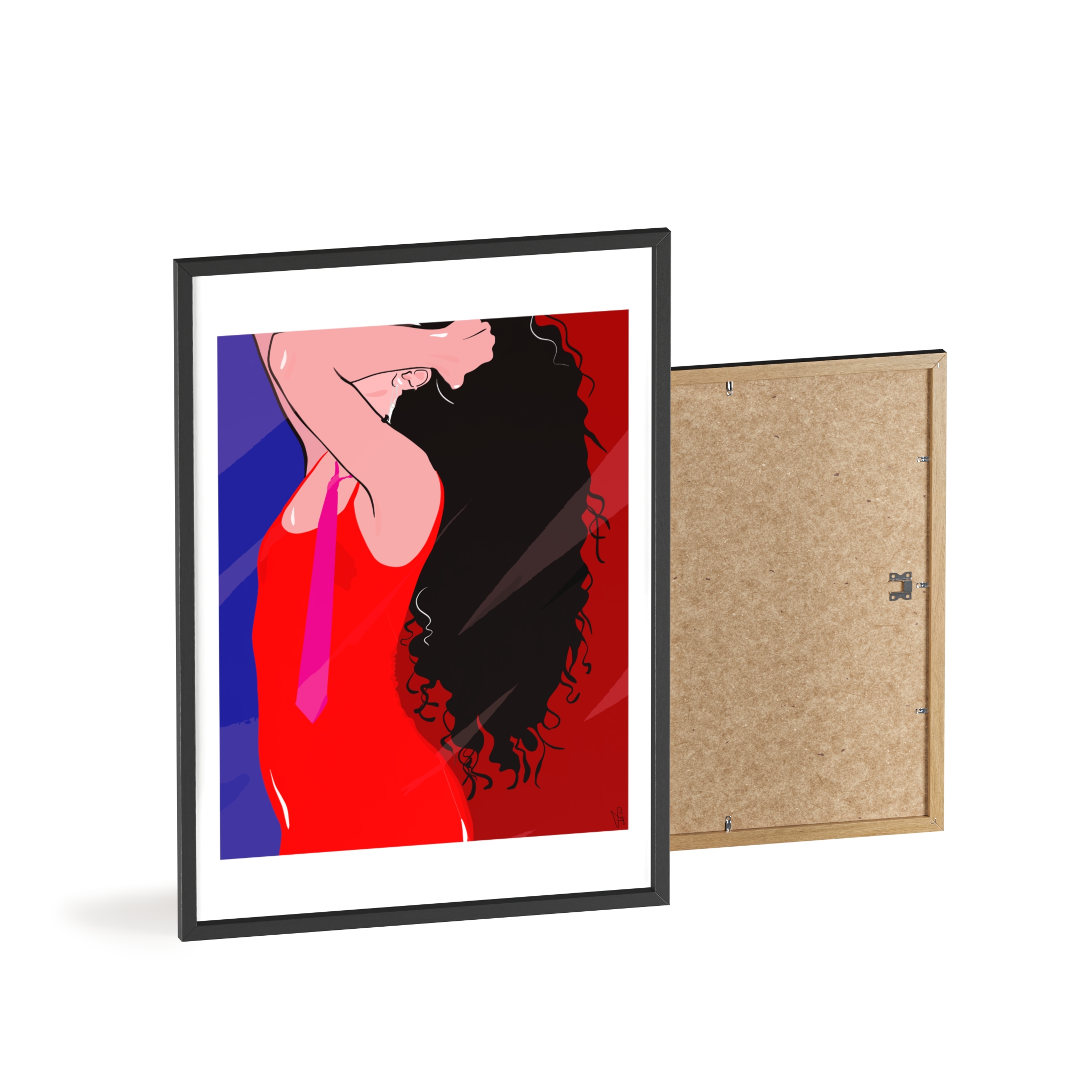 Dirty Mirror Poster, Framed - Image 34