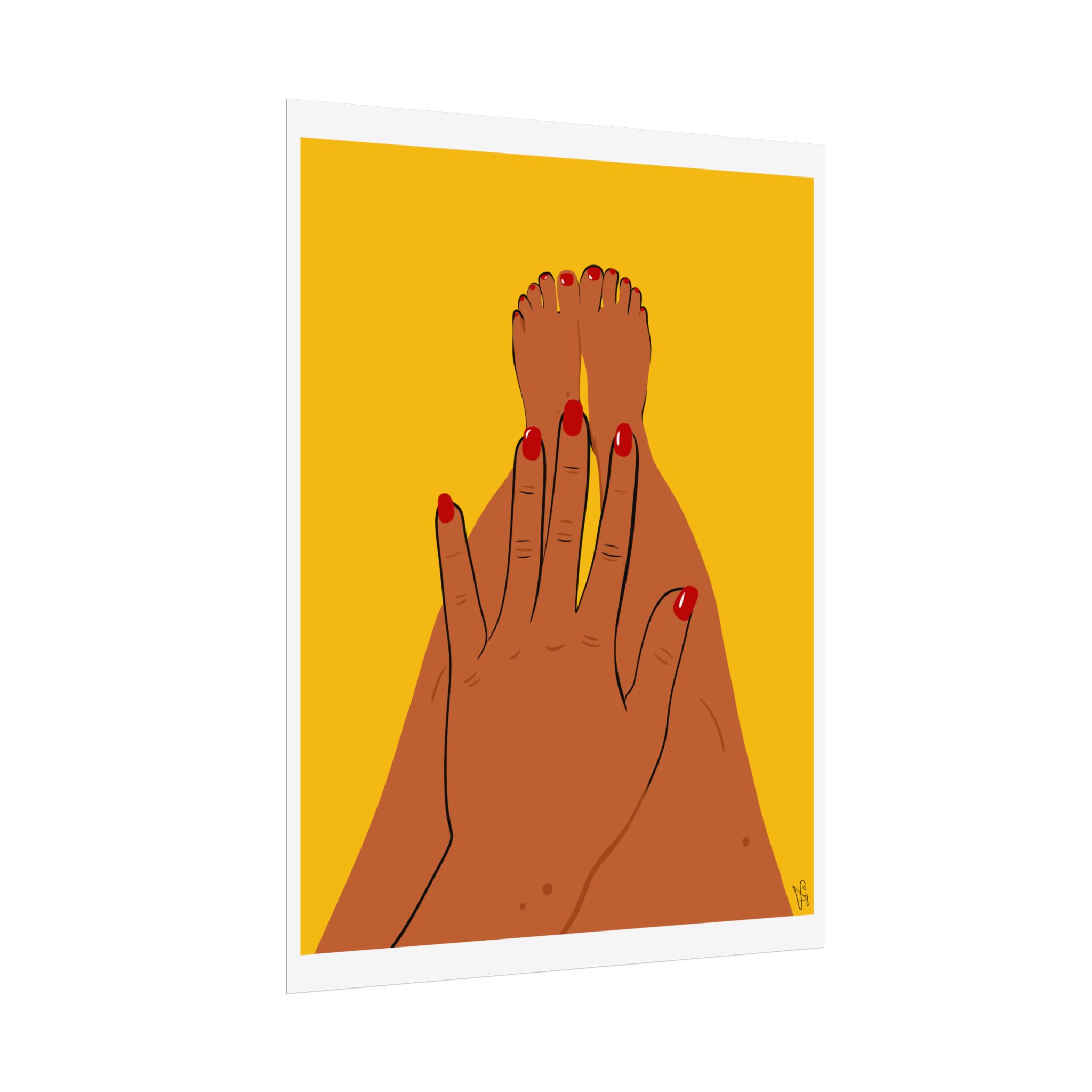 Sun On My Fingers Poster - Image 15