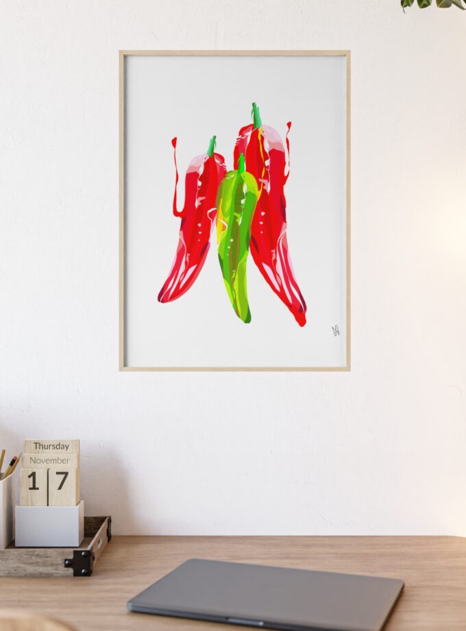 You Are Fire Poster, Framed