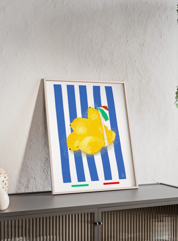 When Life Gives You Lemons Poster, Framed