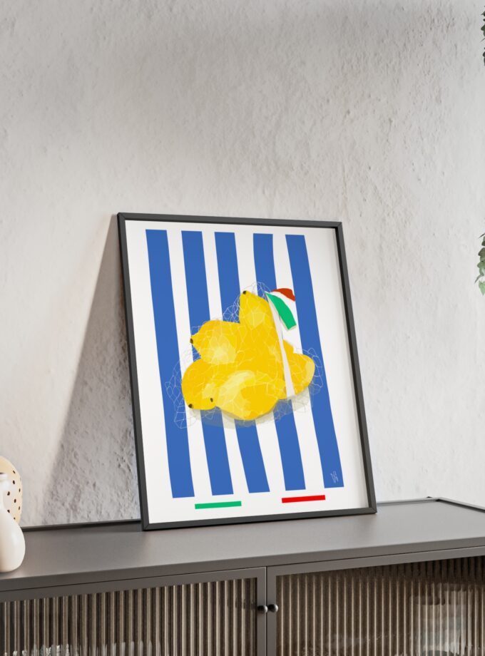 When Life Gives You Lemons Poster, Framed
