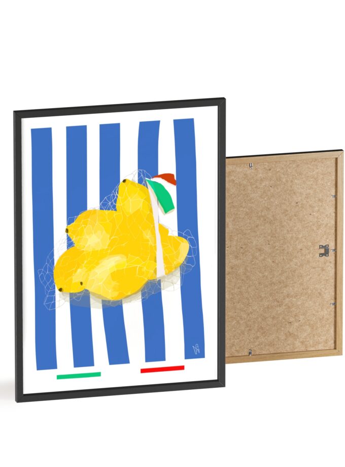 When Life Gives You Lemons Poster, Framed