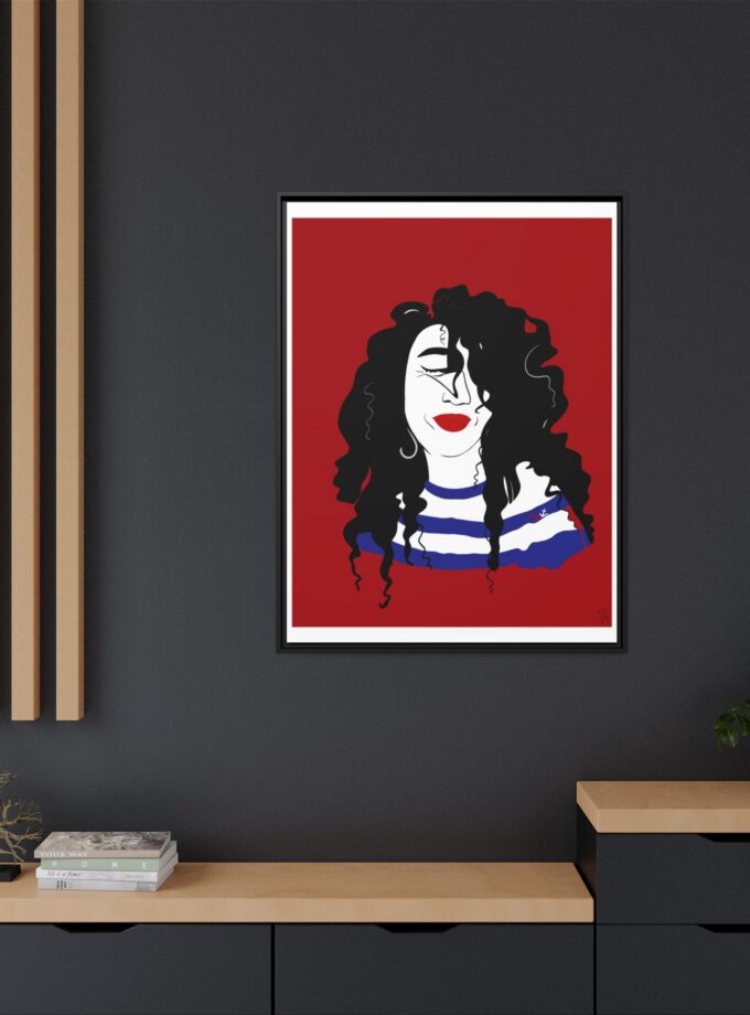 Little Sailor Canvas, Framed