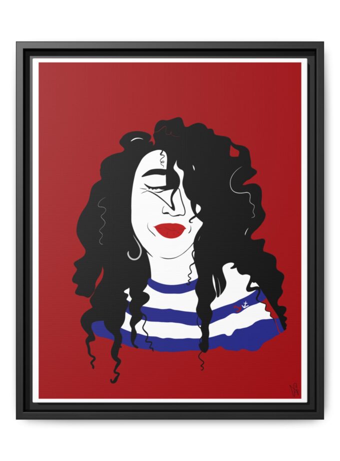 Little Sailor Canvas, Framed