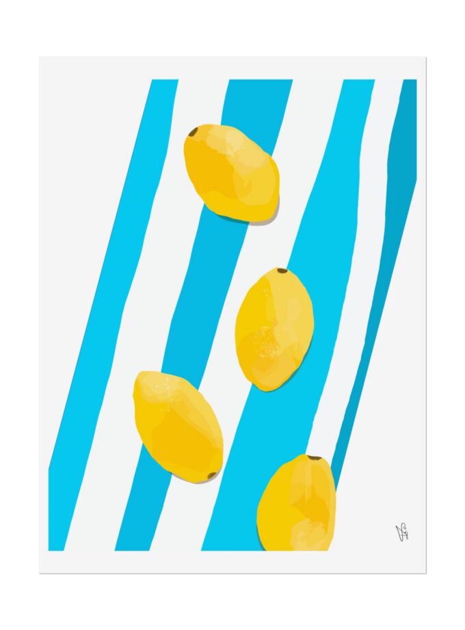 Lemon Water Poster