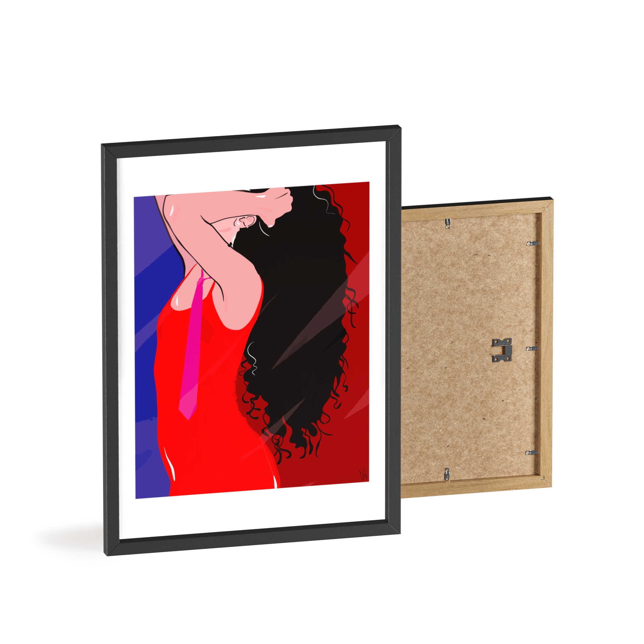 Dirty Mirror Poster, Framed - Image 50