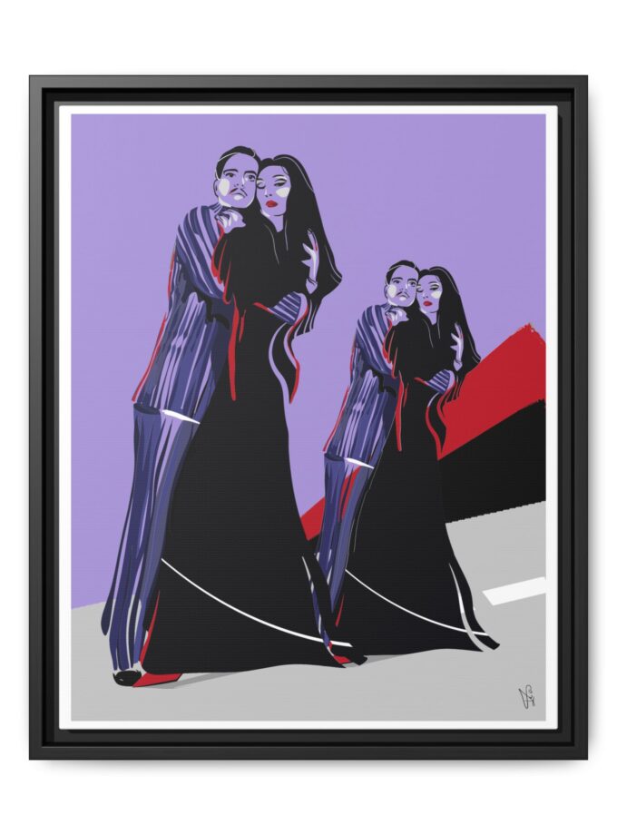 It Takes Two Canvas, Framed