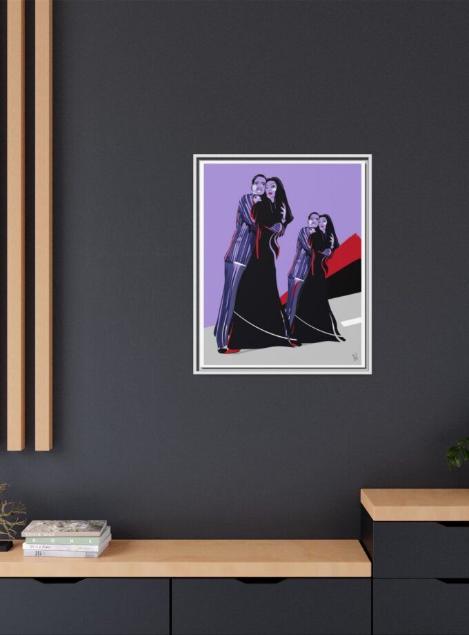 It Takes Two Canvas, Framed