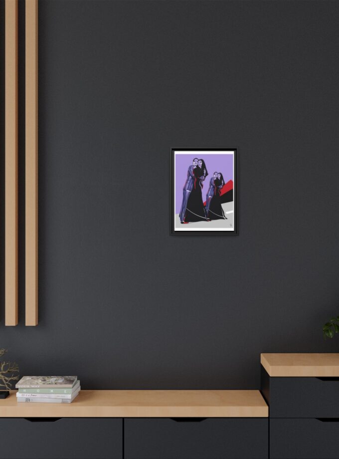 It Takes Two Canvas, Framed