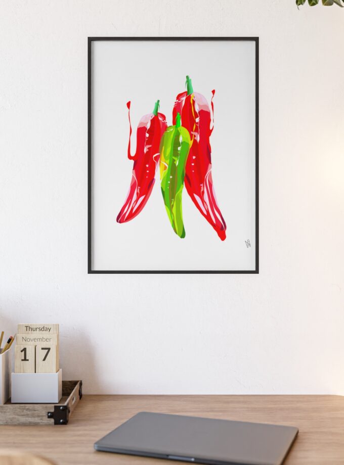 You Are Fire Poster, Framed