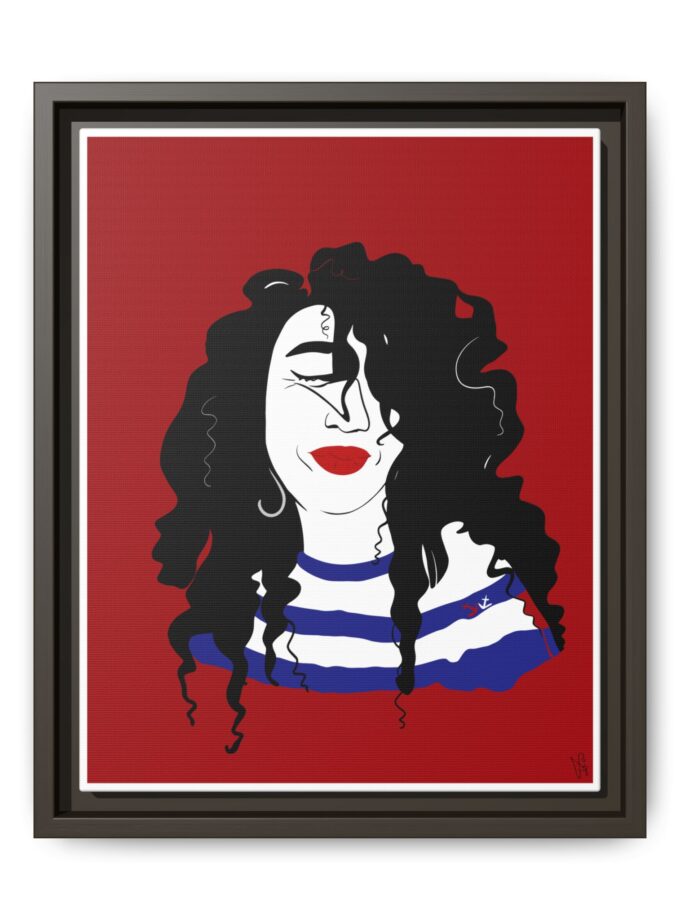 Little Sailor Canvas, Framed