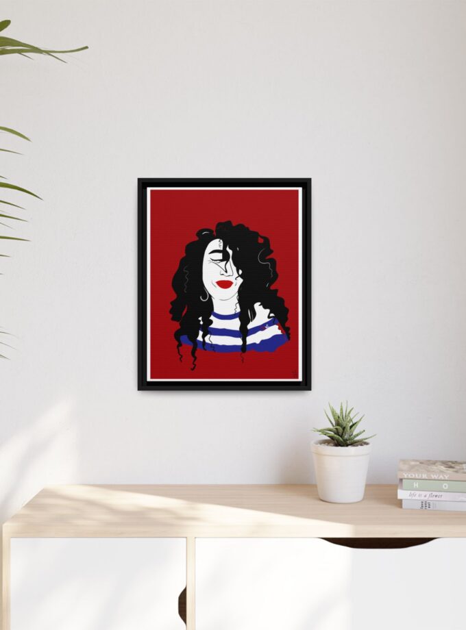 Little Sailor Canvas, Framed