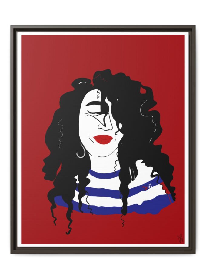 Little Sailor Canvas, Framed