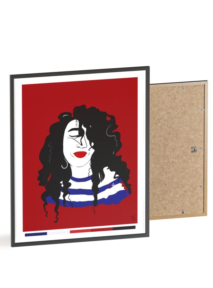 Little Sailor Poster, Framed