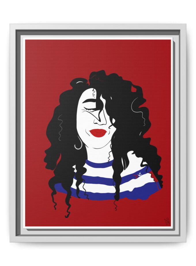 Little Sailor Canvas, Framed