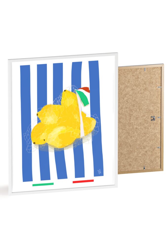 When Life Gives You Lemons Poster, Framed