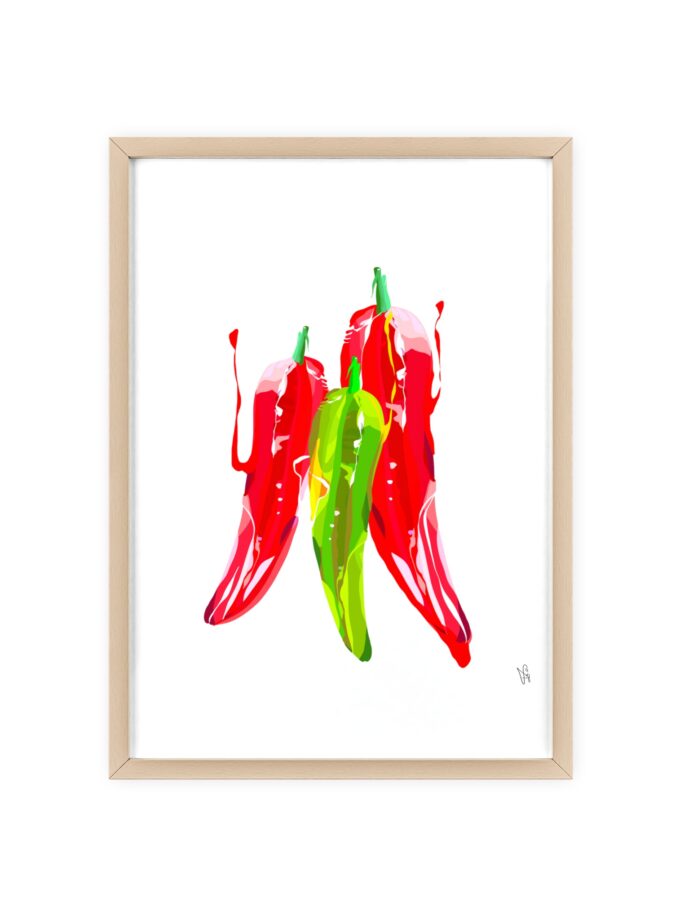 You Are Fire Poster, Framed