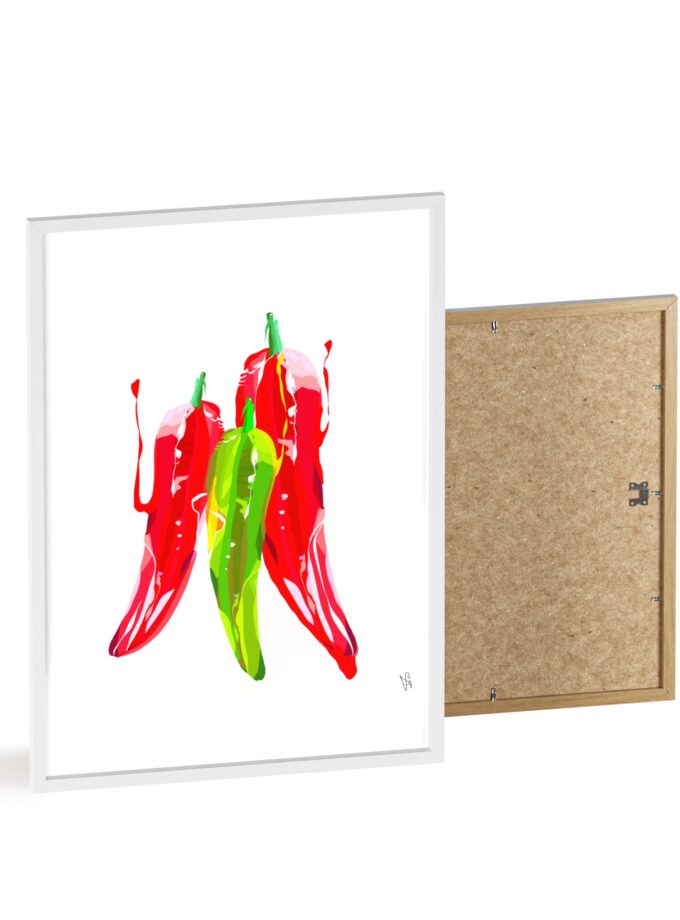 You Are Fire Poster, Framed