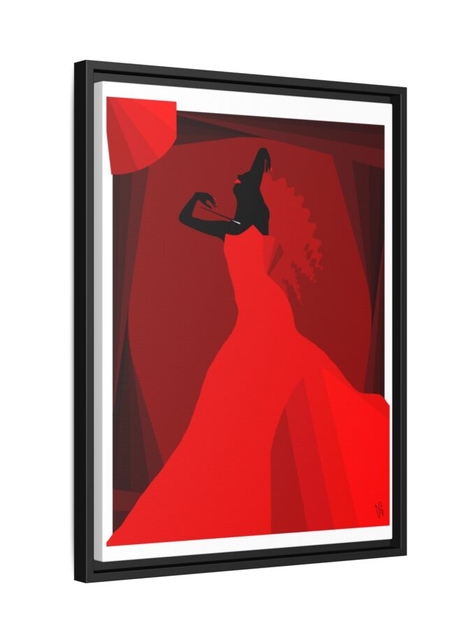 Teatrica Canvas, Framed