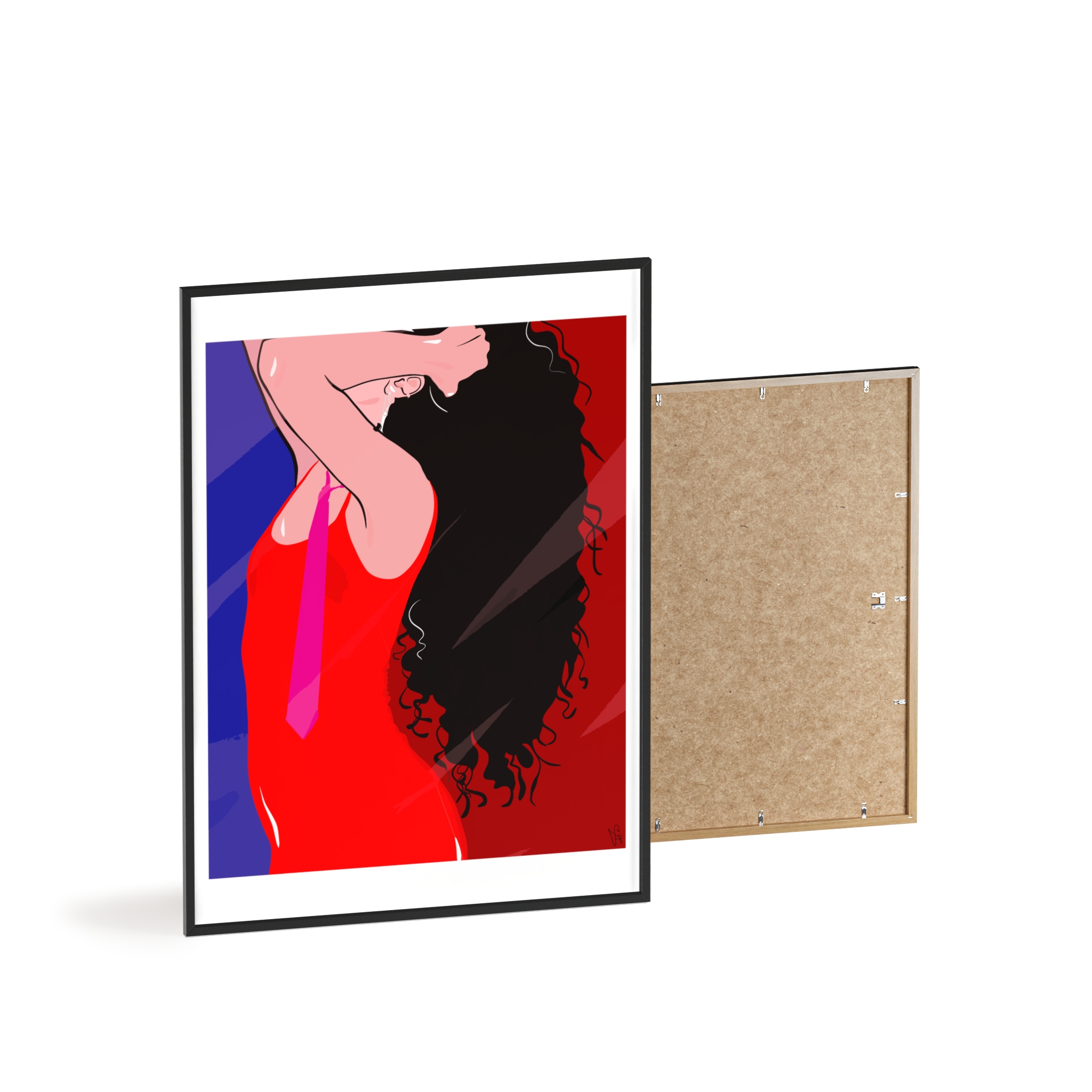 Dirty Mirror Poster, Framed - Image 18