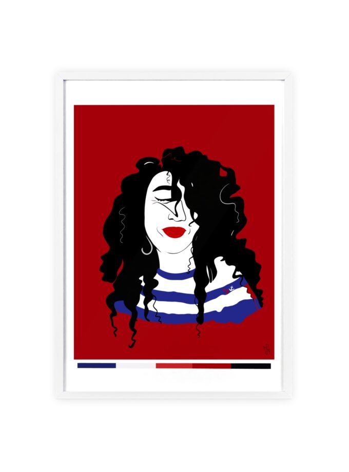 Little Sailor Poster, Framed