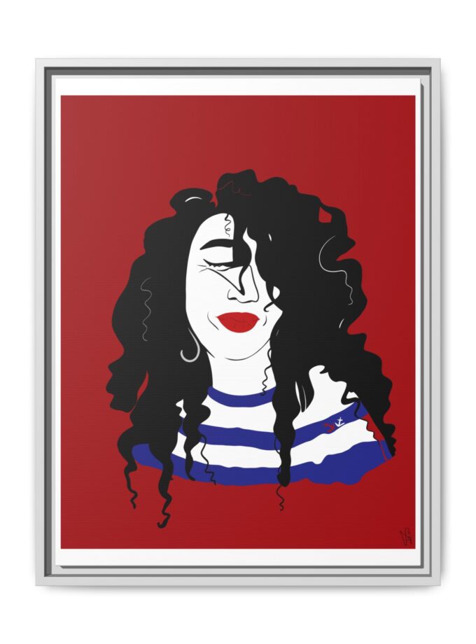 Little Sailor Canvas, Framed