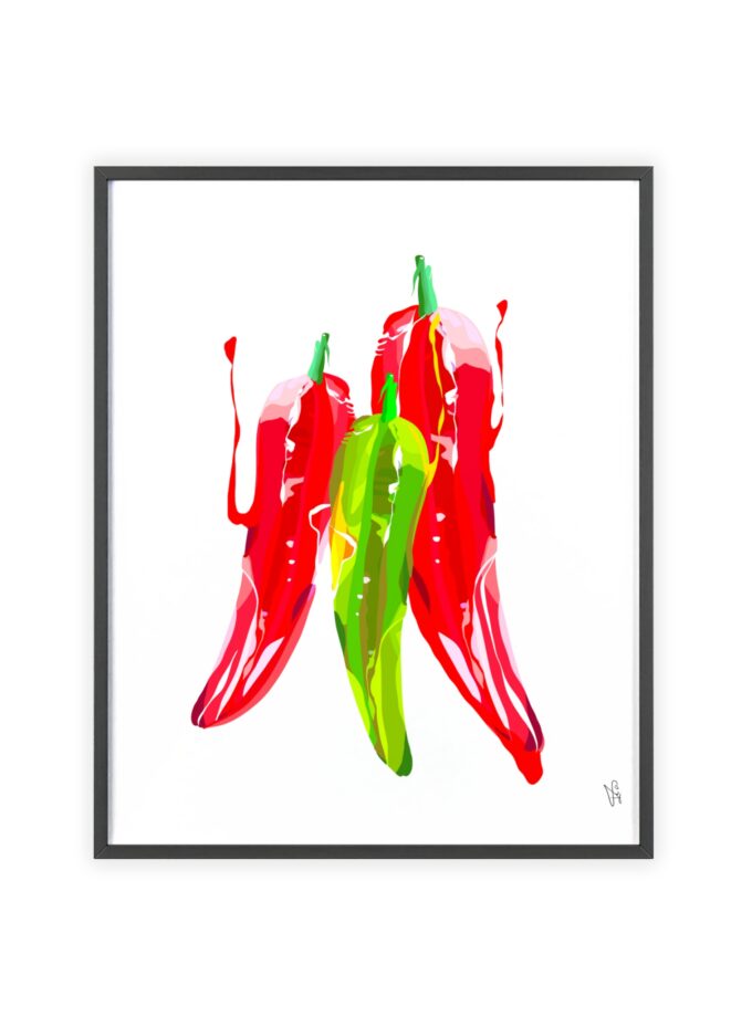 You Are Fire Poster, Framed