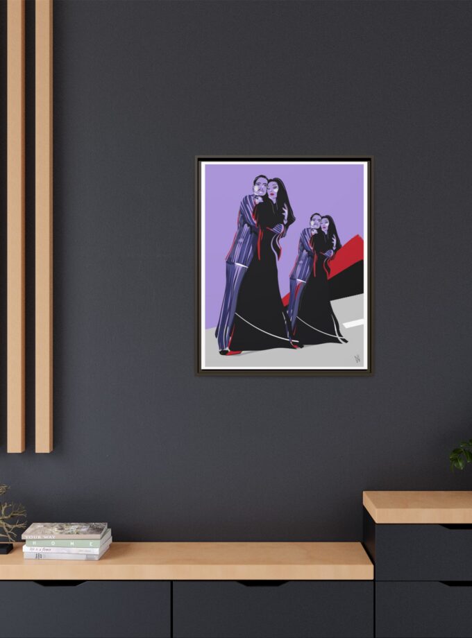 It Takes Two Canvas, Framed