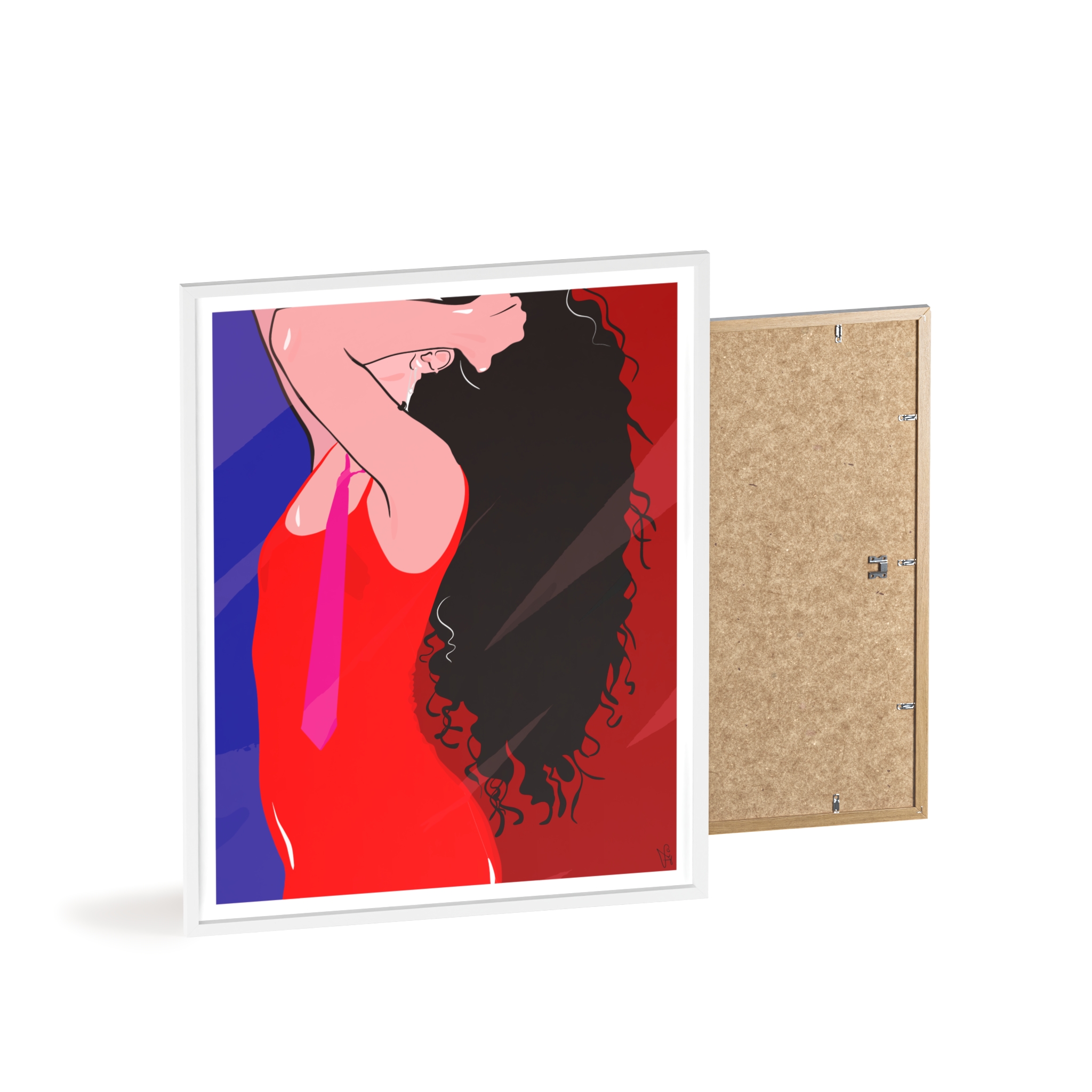 Dirty Mirror Poster, Framed - Image 10