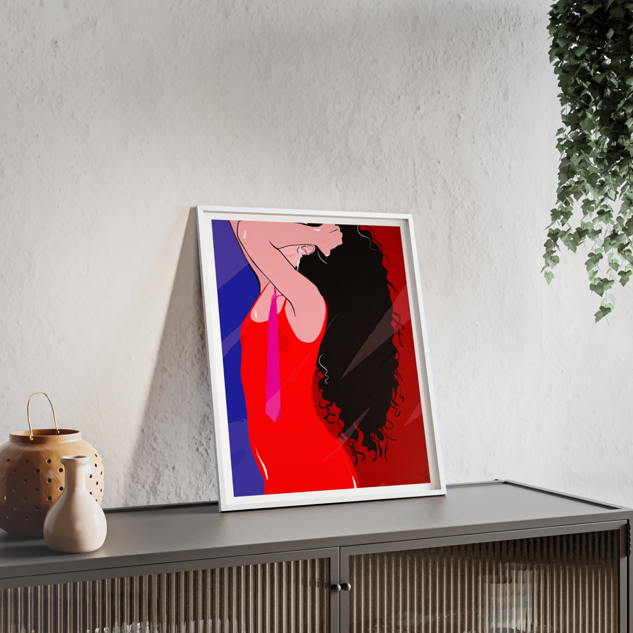 Dirty Mirror Poster, Framed - Image 15