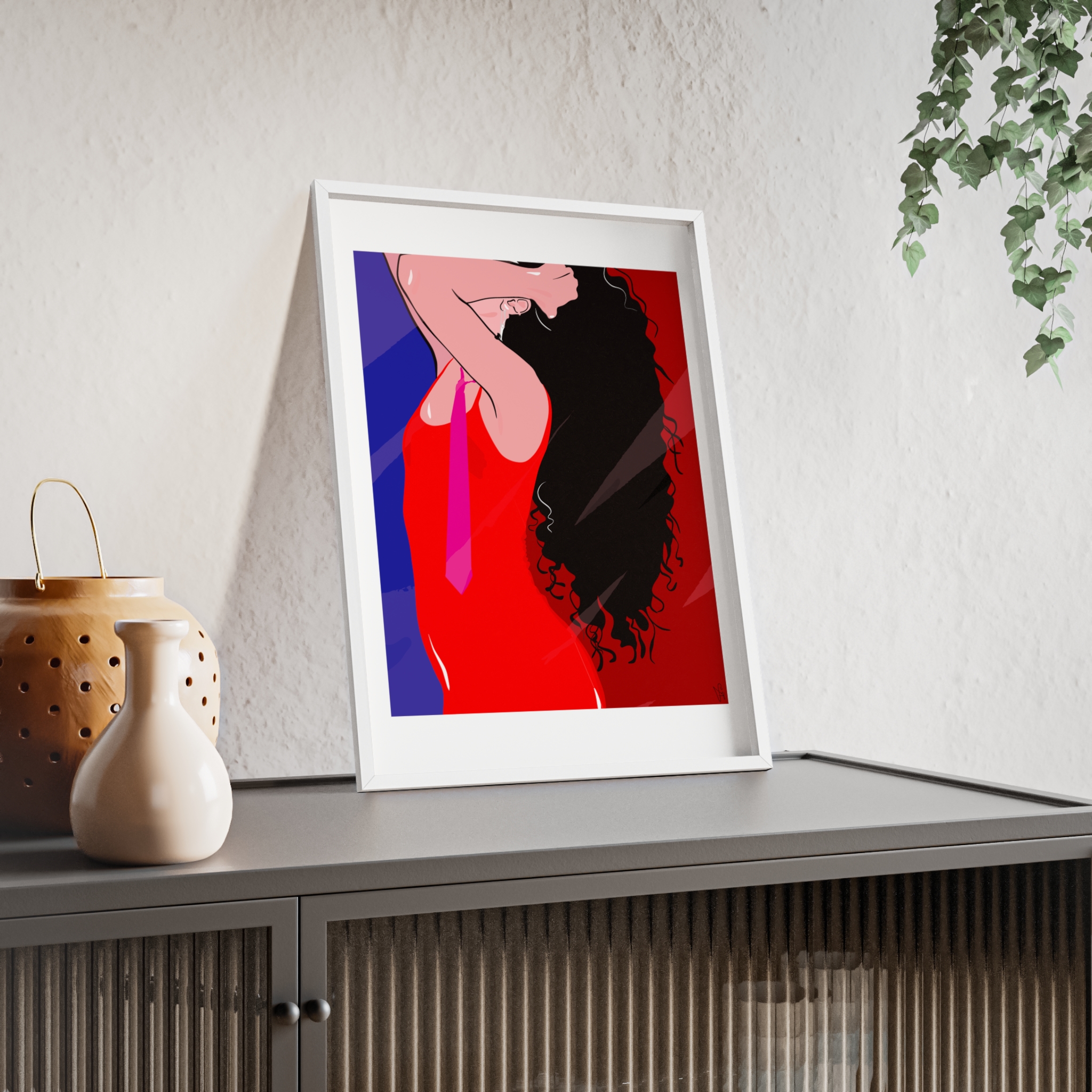 Dirty Mirror Poster, Framed - Image 47