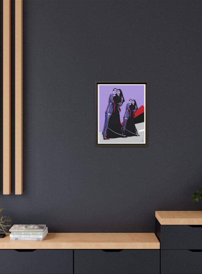 It Takes Two Canvas, Framed