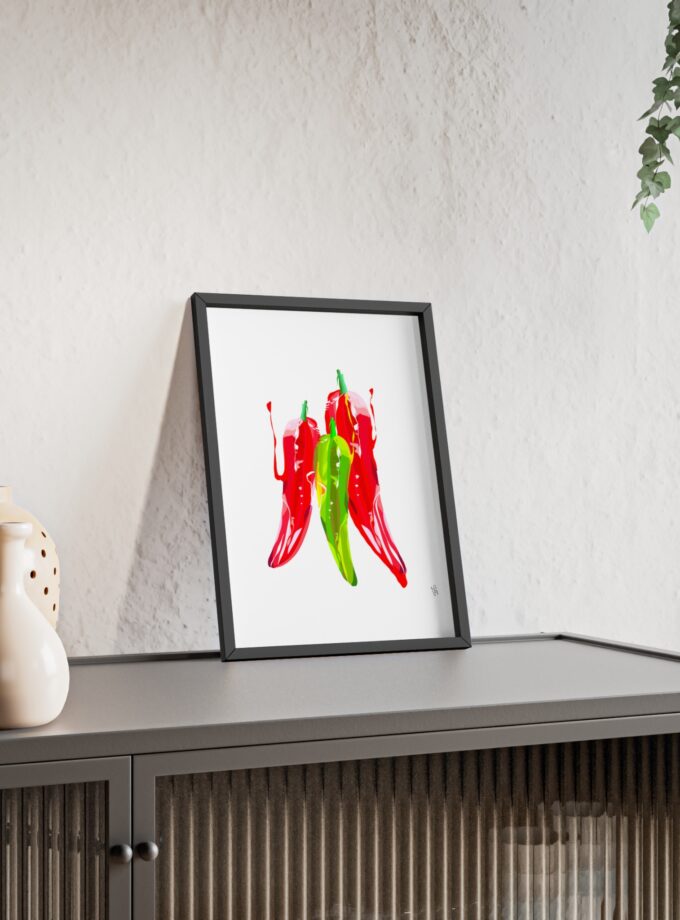 You Are Fire Poster, Framed