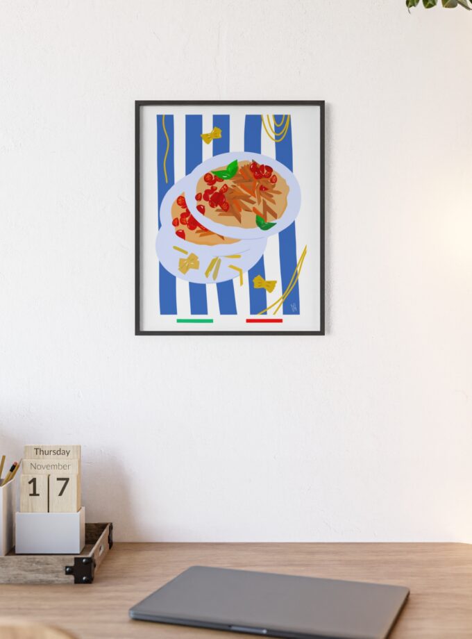 When In Rome Poster, Framed