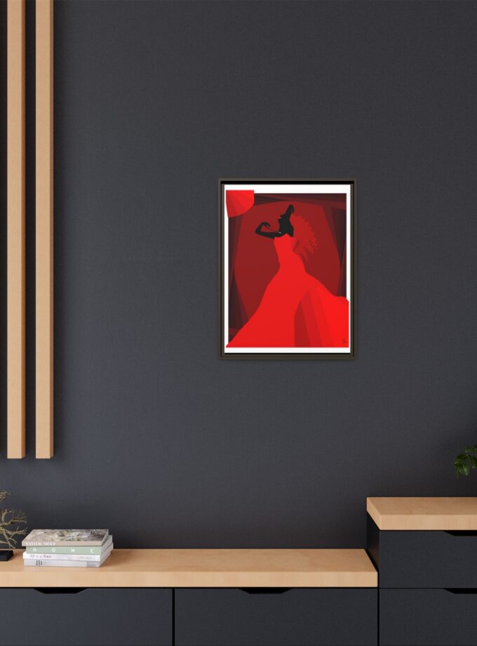 Teatrica Canvas, Framed